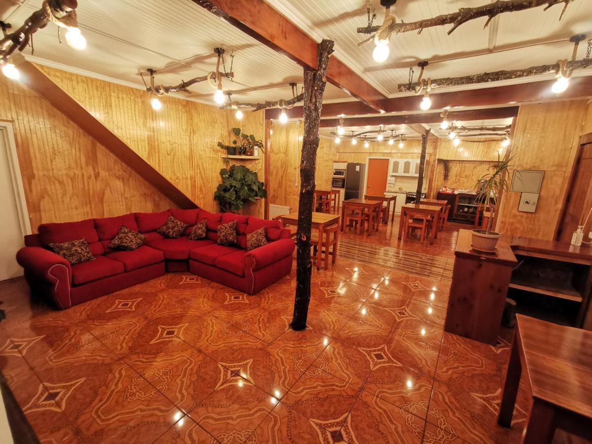 Hostal Piedra Santa Malalcahuello Ngoại thất bức ảnh